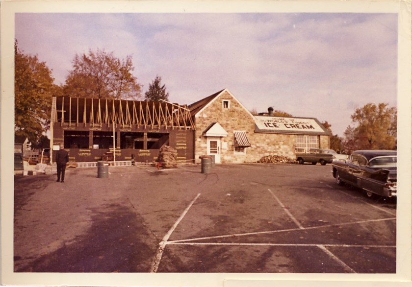 Framing near completed.