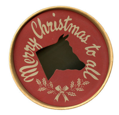 The Guernsey Cow Merry Christmas to all Lid