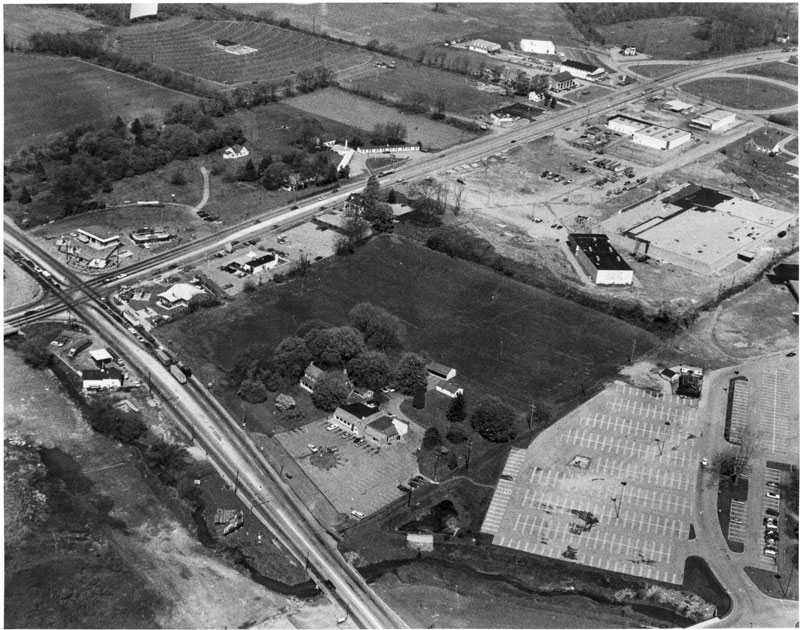 The Guernsey Cow and Exton, PA Crossroads circa 1974