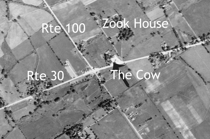 Exton, PA Crossroads in 1937